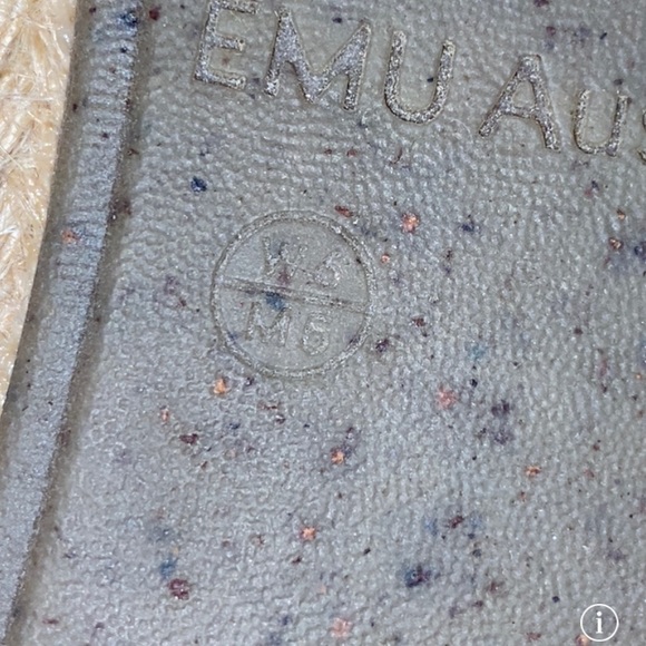 EMU AUSTRALIA canvas loafers flats woman's US Size 5. Color is eggplant - Picture 8 of 8